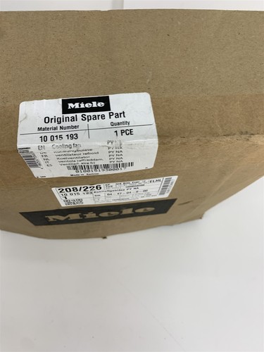 Miele oven cooling - miele,