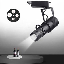 Theater Stage Zoom Spotlights LED Focus Logo Projector Advertising Track Lights
