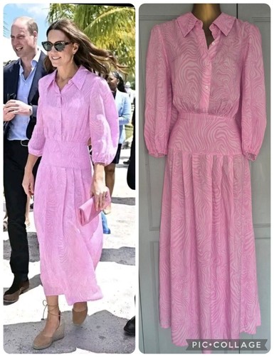 New rixo pink izzy pleated - new,