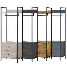Open wardrobe with drawers - open, 2