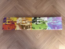 VW Camper van Pop Art Canvas