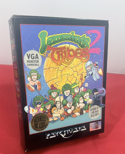 Boxed lemmings tribes - lemmings, game