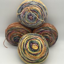 Yarn Outlet Variegated Aran Knitting Crochet  Yarn Cakes 800g-A173