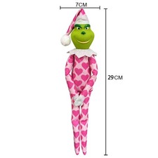 Grinch On Shelf Plush Doll Toy