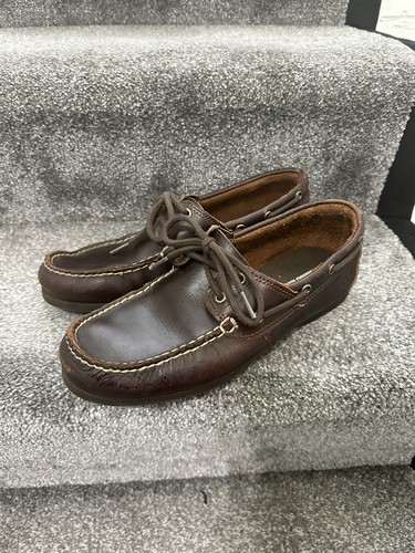 Timberland leather boat shoes - leather,