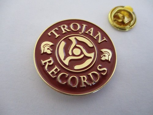 Trojan records ska metal badge - metal,