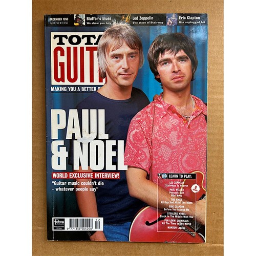 Oasis paul weller total guitar - oasis/paul,