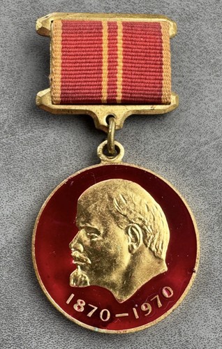 Russian soviet medal lenin - soviet,