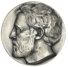 1953-NORWAY-IVAR THRONDSEN-SILVER ART MEDAL