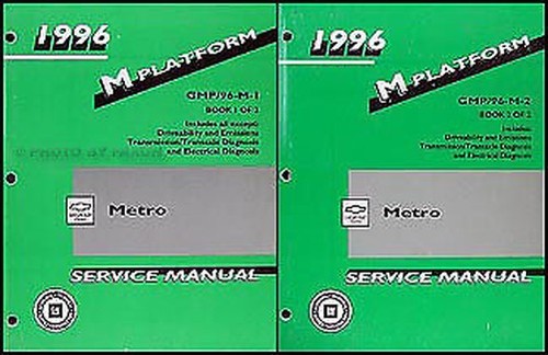 1996 metro shop manual - shop, 2
