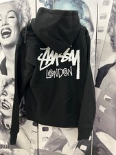 STUSSY STOCK LONDON ZIP HOODIE