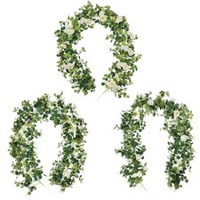 2M Faux Acacia Vine with White