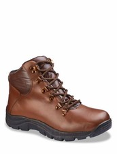 Mens Leather Waterproof Wide