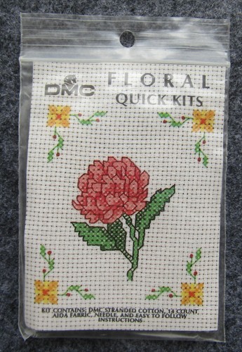 Dmc cross stitch kit - kit, 'floral