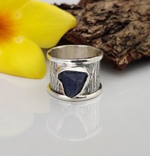 Raw Tanzanite Ring 925