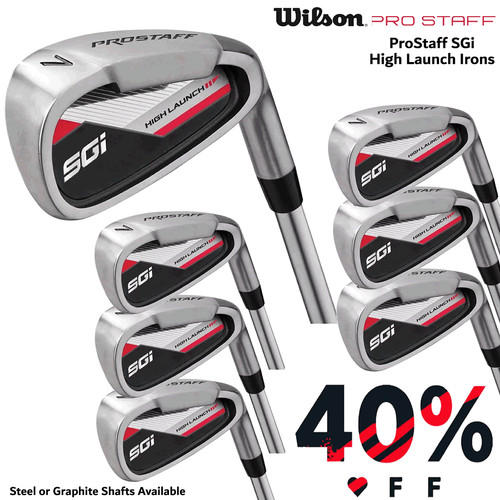 Wilson prostaff sgi golf iron - sgi,