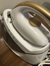 Breville PressXpress 5-Bar 2400W Steam Generator Iron - White/Gold (VIN410)