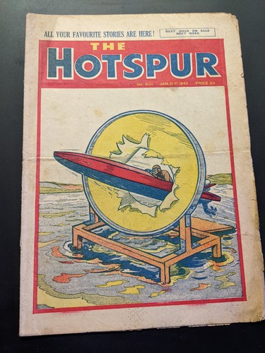Hotspur comic 601 - comic, 601,