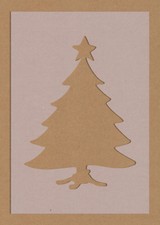 Christmas Tree 3 Stencil