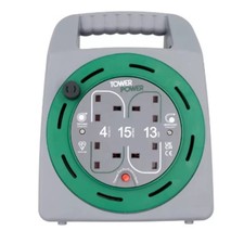 Extension Cable Reel 4 socket
