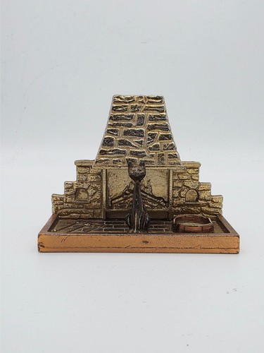 Vintage mcm cat fireplace - vintage,