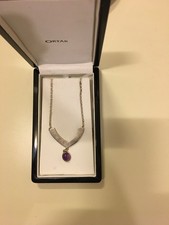 ORTAK silver necklace with