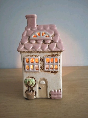Village pottery cream - cream, pink