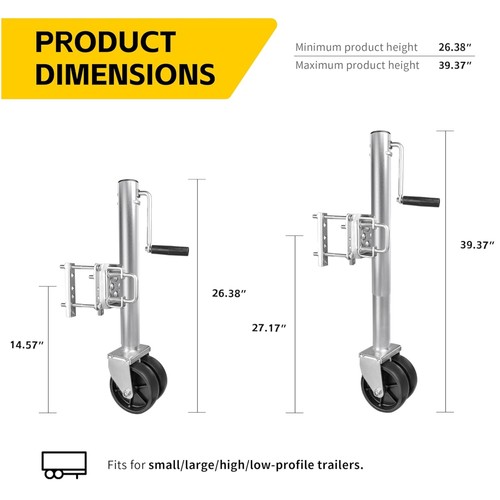 Swing back trailer jack - swing-back,
