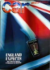 CAR MAGAZINE AUG-1986 - Rover