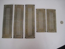 5x ORIGINAL ANTIQUE BRASS