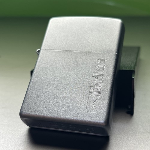 Marlboro brushed chrome zippo - brushed,