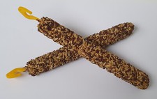 Bird Canary Stick Food Seed Budgies Parrot Pack of Two Honey + Egg Birds 2x 45g