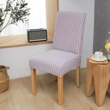 Stripe Dining Chair Covers
