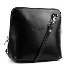 Vera Pelle Cross Body Bags for Women Genuine Italian Leather Shoulder Handbag