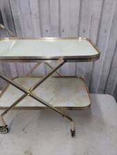 Vintage Brass Folding Drinks