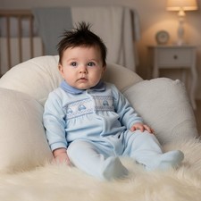 Baby boy sleepsuit babygrow - baby,