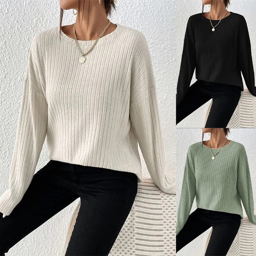 Women long sleeve jumper - long,