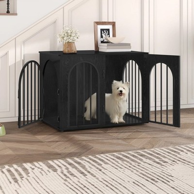 Wooden dog crate - crate, 80cm