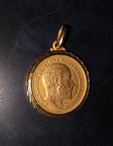 Antique 1902 king edward vii - king,