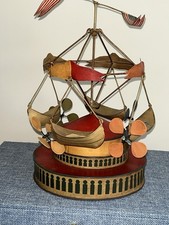Antique Silvestri Metal Boat