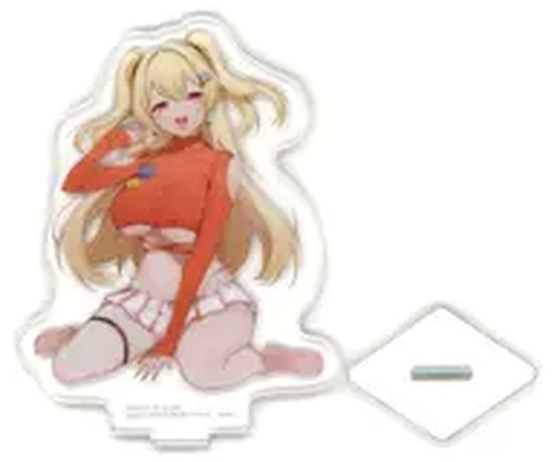 Used clay acrylic stand - used,