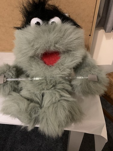 The puppet factory - puppet, grey