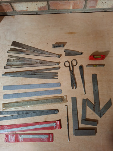 Vintage engineers measuring - engineers,