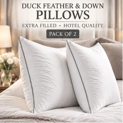 Duck feather down pillows - &,