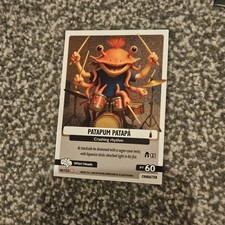 Skifidol Italian Brainrot Trading Card #98 patapum patapà Panini 