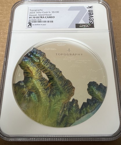 Hawaii topography kilo - hawaii, 1