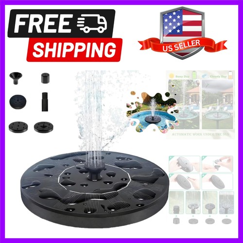 Floating solar fountain water - floating,