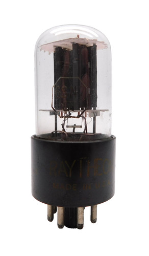 Raytheon 6sn7gt valve - raytheon, tube