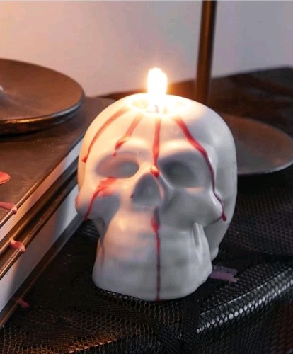 Halloween bleeding skull - halloween,