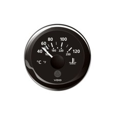 Vdo water temperature gauge - water,